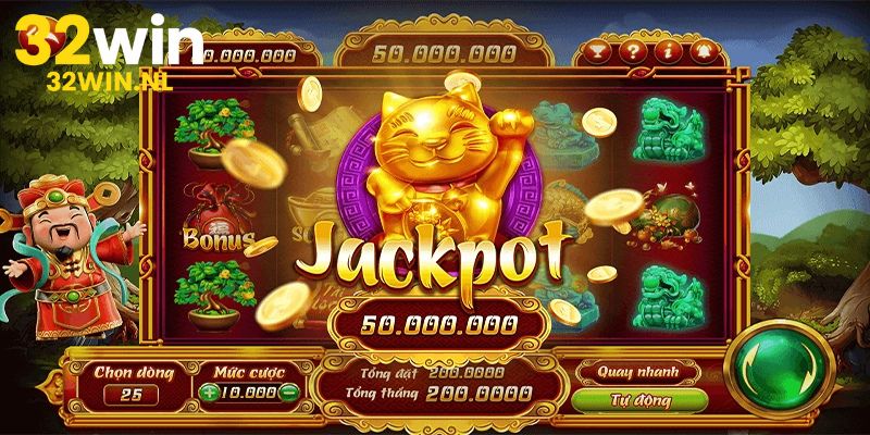 Game Quay Hũ Dễ Nổ Nhất 32win